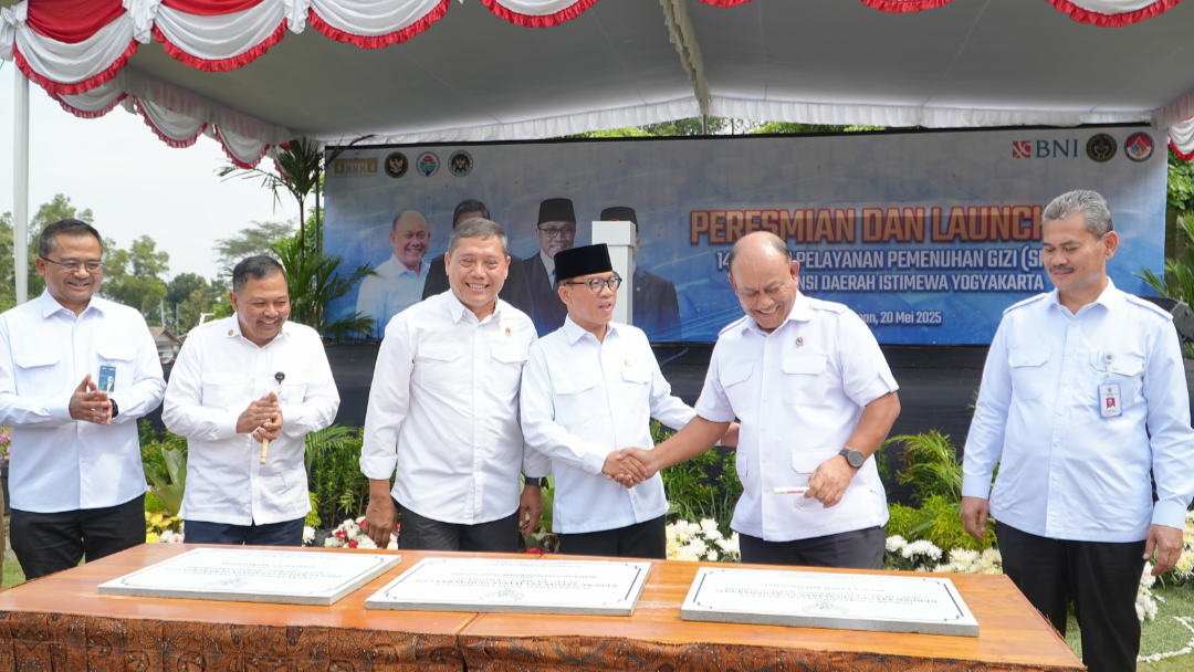 BGN Kepulauan Riau Bersama Kemendes PDT Launching 14 SPPG Di Provinsi Daerah Istimewa Yogyakarta