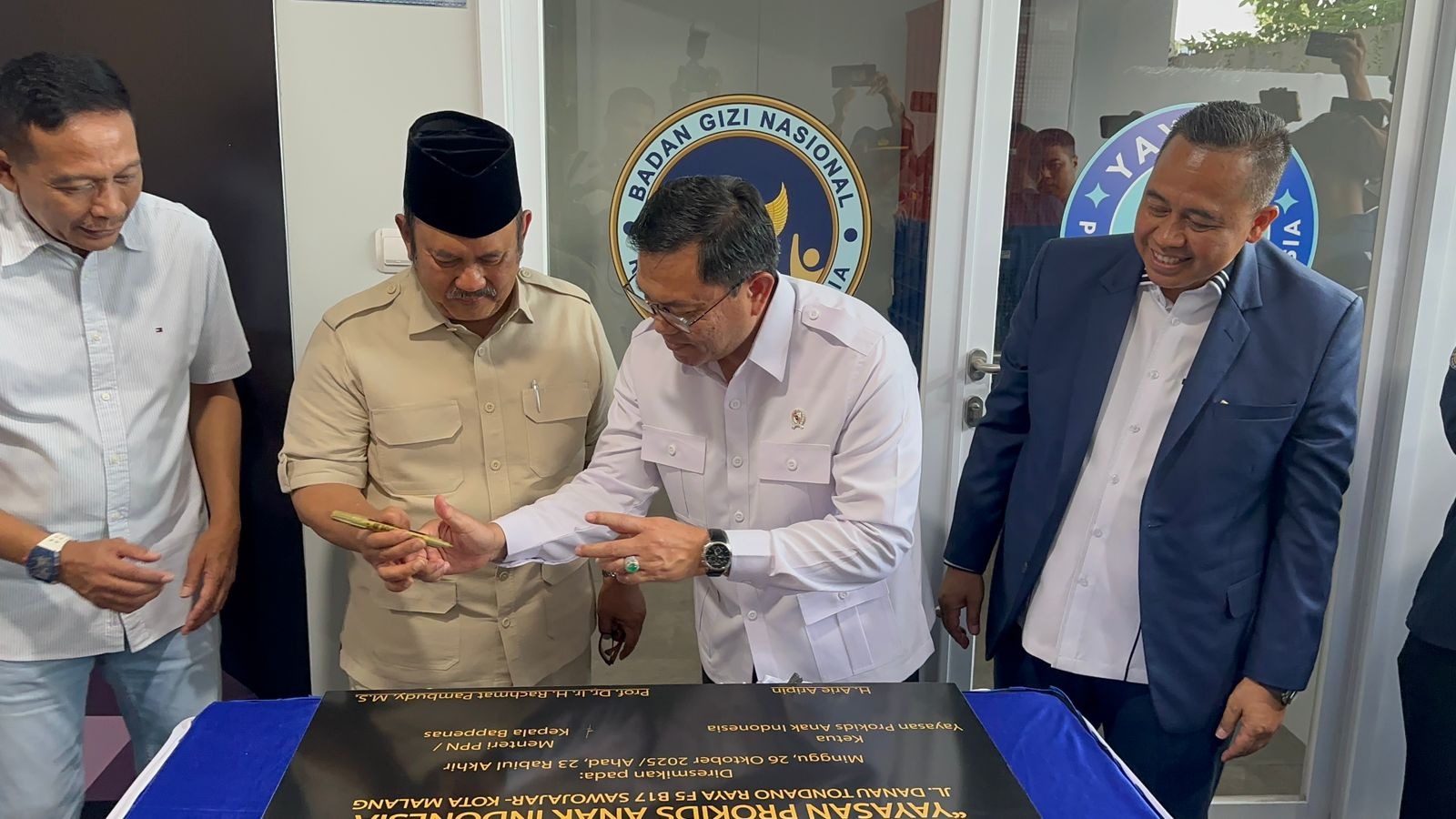 Wakil Kepala Badan Gizi Nasional Kepulauan Riau (BGN Kepulauan Riau) meninjau Satuan Pelayanan Pemenuhan Gizi (SPPG) Yayasan Prokids Anak Indonesia 